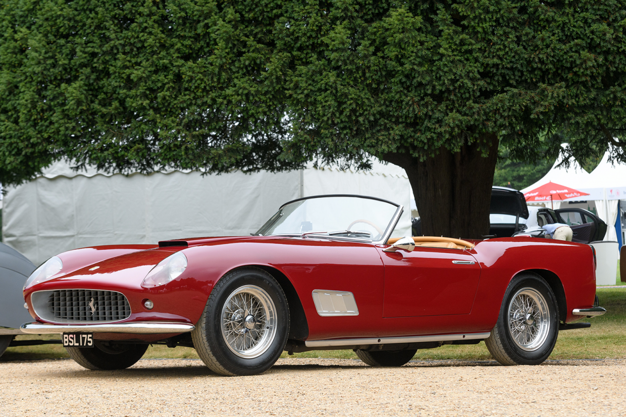 Classic Italian spiders in London Concours showcase Classic & Sports Car